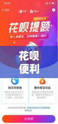 花呗便利店月卡是什么，花呗便荔卡额度怎么套出来